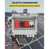 VOU 600V Solar DC PV Combiner Box,2 String with Lightning