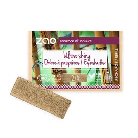 Zao Refill Rectangle Eyeshadow 274 Brown Bronze