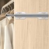 FIRJOY Valet Rod for Closet Pull Out (Silver)