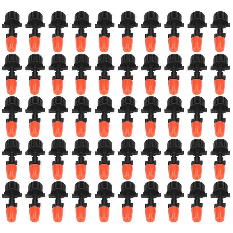 50pcs G1/2 Male Thread Misting Spray Nozzle Adjustable Water Spray