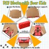 Junkin 80 Pack Jumbo Cardboard Building Blocks for Kids Large