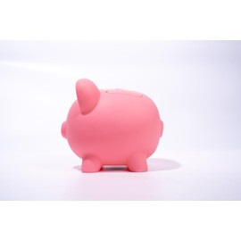 Piggy Digital Coin Bank, Automatic Coin Counter Totals All U.S. Coins, Clear Money Saving Jar with LCD Display