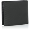 Beverly Hills Polo Club Bi-fold Wallet (Carbon Pattern), Black, Black