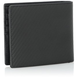 Beverly Hills Polo Club Bi-fold Wallet (Carbon Pattern), Black, Black