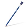 Staedtler Eraser Pencil with Brush, White, Blue, 1 Count (Pack