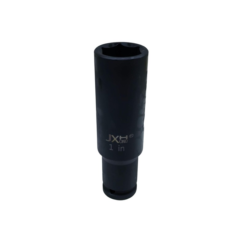 1/2" Drive 1" Extra Deep Long Impact Socket，6-Point, 5-inch Long，Heat