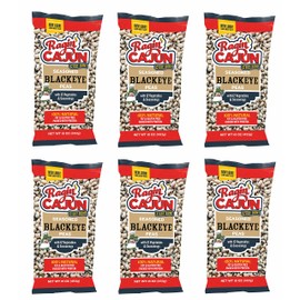 Seasoned Blackeye Beans 16 oz Ragin' Cajun (Pack of 6)