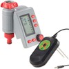 Royal Gardineer Moisture Sensor Soil: Digital Irrigation Computer with Rain