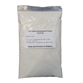 M.M BASICS Zinc Sulphate-Water Soluble Zinc Sulfate Monohydrate Powder 35.5%, (2 lb.)