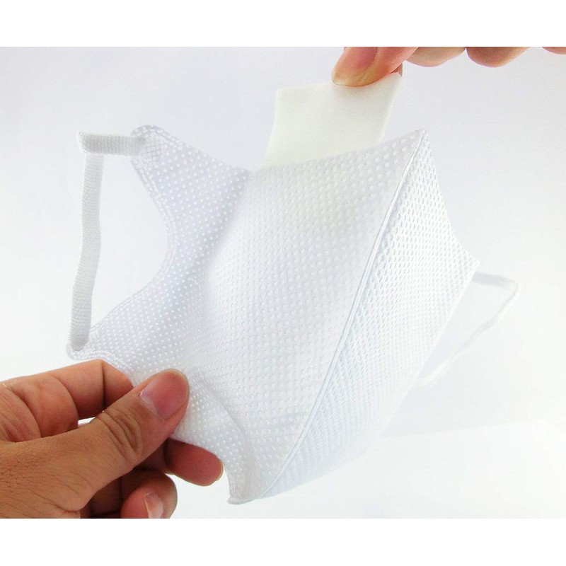 Throat - moisturizing Masks, 3 - dimensional Type, Regular Size,