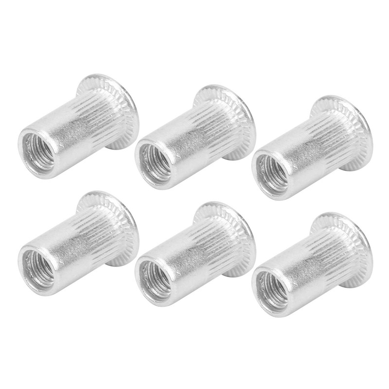 Pack of 100 Blind Rivets Aluminium M5 Nut Inserts M5