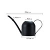 Watering Can 500ML Stainless Steel Long Spout Watering Pot for