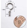 IDEALSV 30 Pcs (304) Stainless Steel Screw Ceiling Hooks 1