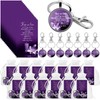 Junkin Funeral Favors for Guest Including Remember Keychain Prayer Cards