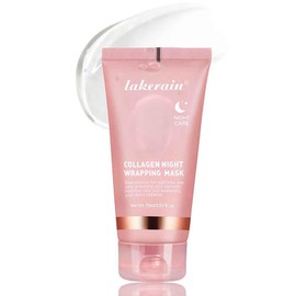 ARCHIDATE Collagen Night Wrapping Mask - Collagen Mask Overnight - Collagen Peel Off Mask Face Mask - Masks Beauty Skin Care Face Mask - Moisturising Mask Face for Women Firming the Skin