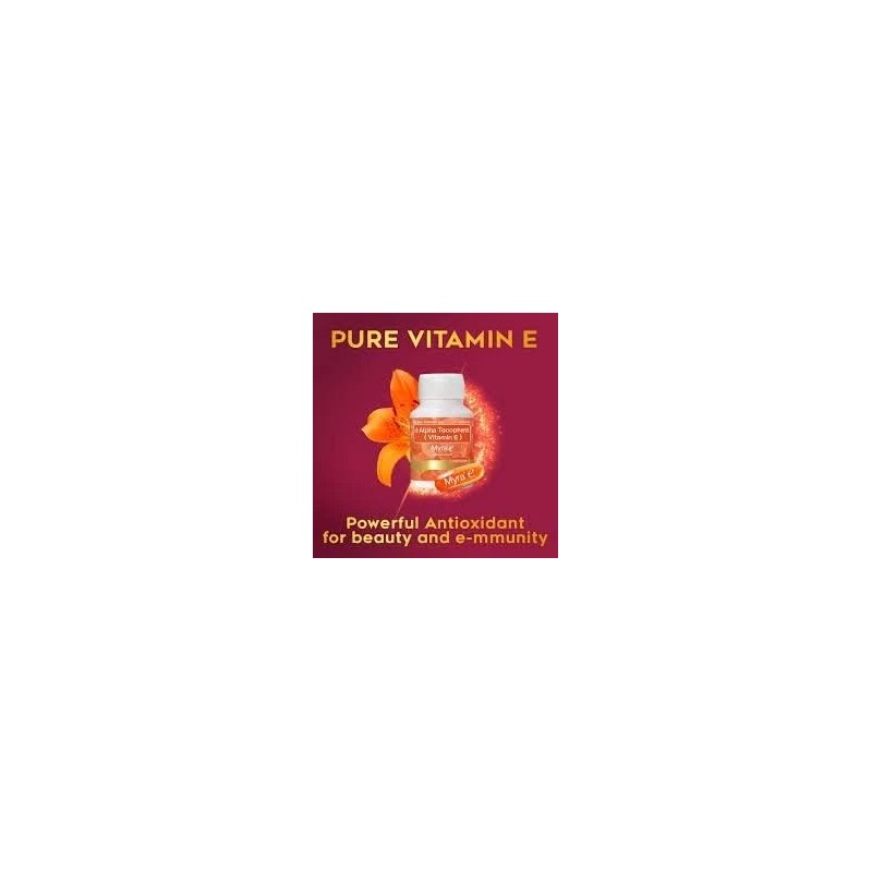 Myra E 400 IU Vitamin E d-Alpha Tocopherol (30caps)
