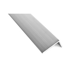 nielsen Aluminium Angle Profile Natural (Press Blank) 2000 x 50 x 20 mm, Thickness: 2 mm, Length: 200 cm, Unequilateral, Made in Germany, Corner Protection Profile, Edge Protection, End Profile,