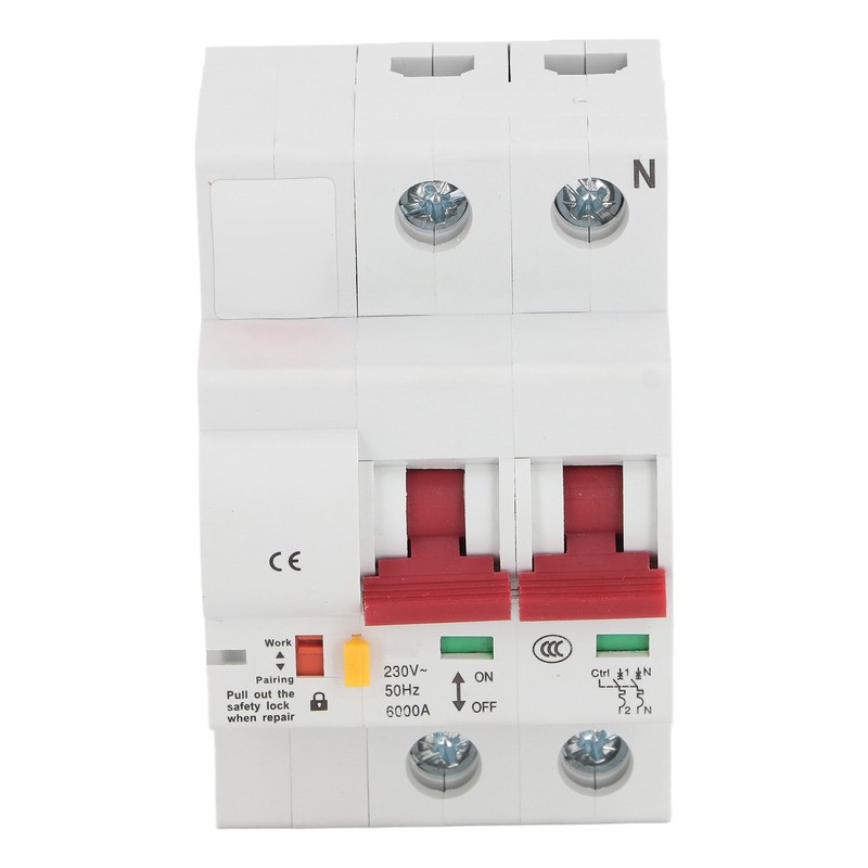 Smart Circuit Breaker Active Passive Signal Control 2P Miniature Breaker