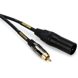 Mogami Gold XLRM-RCA-06 Unbalanced Cable - 6'