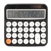 12 Digit Calculator Round Button LCD Display Calculator Detachable Auto