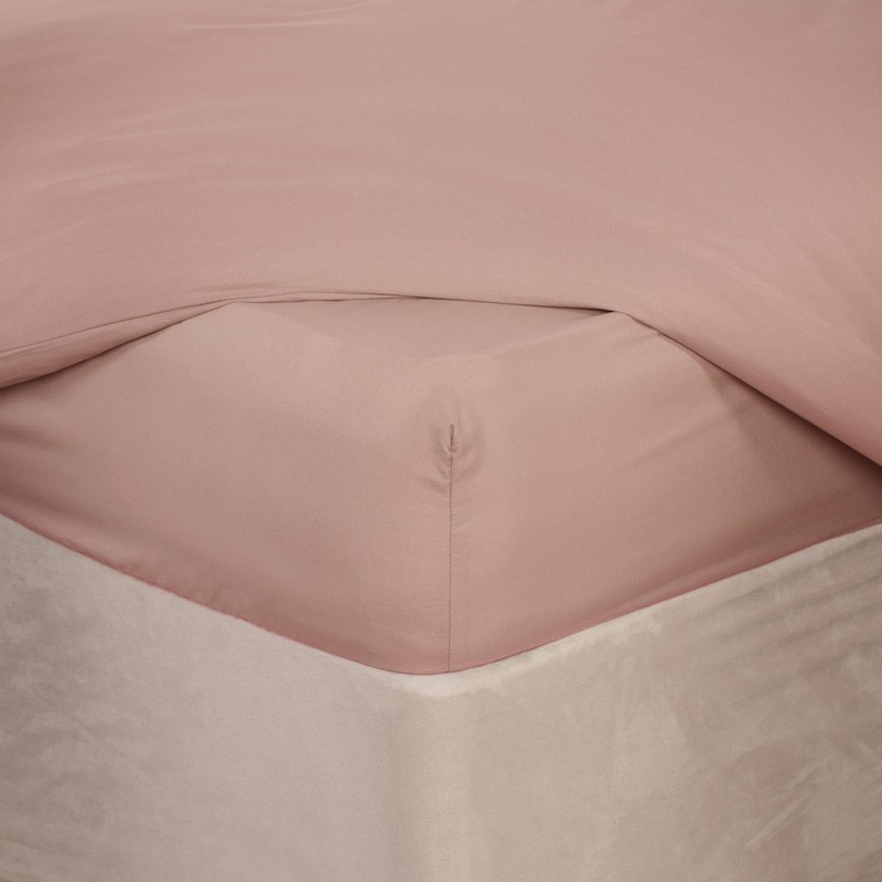 Brentfords Bedding King Size Fitted Sheet, 30cm Extra Deep Pocket