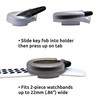 Keysy Key Fob Holder for Watch Band RFID (Clear)