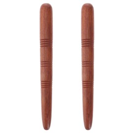 HOMSFOU Thai Wooden Foot Massage Tool Thai Foot Massage Tool Wooden Hand Body 2 Pieces