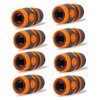 Dingzing Pack of 8 Hose Coupling, 1/2 Inch Hose Connector,