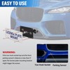 Heavy Duty Front License Plate Frame Compatible with Jaguar XE