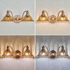 XIEDUN Tea 2 Light Vanity Light Bathroom Light Vanity Lights
