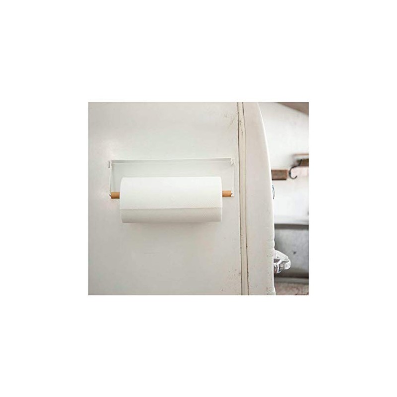 Yamazaki Industries (Yamazaki) One-Hand Cut Magnet Kitchen Paper Towel Holder