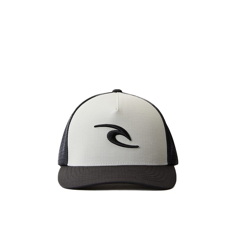 Rip Curl Tepan Flexfit Trucker Black/Grey One Size