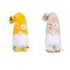 Caroanna Bumble Bee Gnomes Plush Elf Home Decor 2 Pack