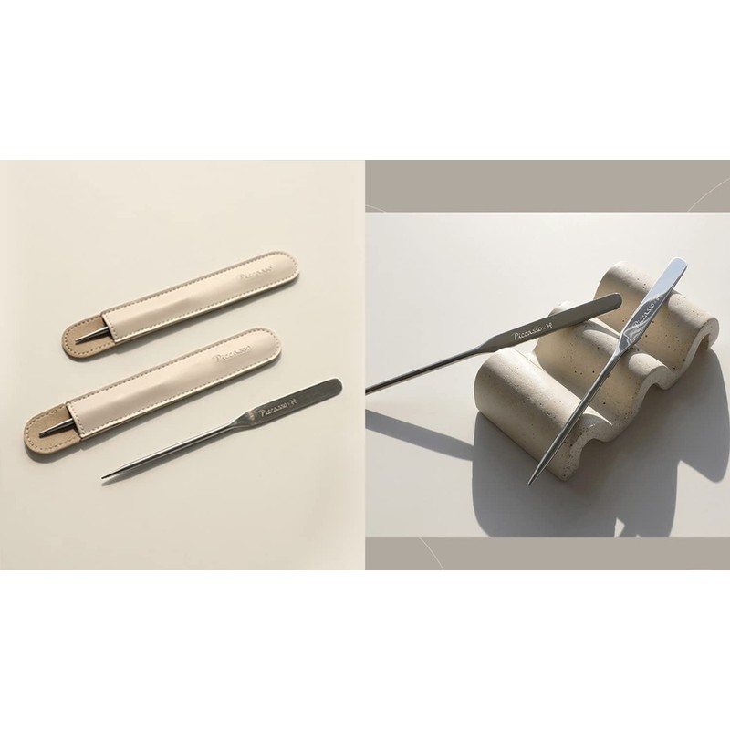 ピッカッソ メイクヘラ + スポンジ 2P セット メイク用