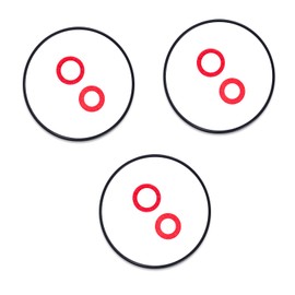 9pcs Carburetor Float Bowl Gasket Kit, Bowl Gaskets and Bolt Washer Lawnmower Gaskets Parts Accessories Replace for GX120 GX160 GX200 GXV120 GXV140 GXV160 Engine