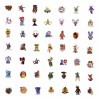Fnaf Five Nights Freddy 50 Calcomanias Stickers Pvc Vs Agua