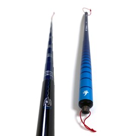 Tenkara USA Fly Fishing Ukiyo™ Rod with Case, Super Compact All-Around for Small & Medium Fish - Ultra-Portable, Carbon Fiber, Lightweight (9ft10in - 300cm)