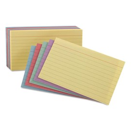 OXF34610 - Size : 4x6" - Oxford Index Cards - Pack of 100