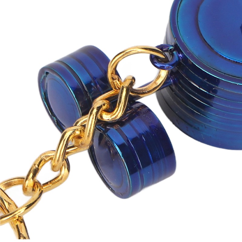 Mini Drums Keychain Attractive High Strength Metal Portable Mini Instrument