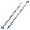 SKIR'CO (50 pcs) Square Twisted Steel Nails 4.0 x 120