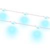 lemonlovely RGB Permanent Outdoor Light Strip 50ft with 25 LED