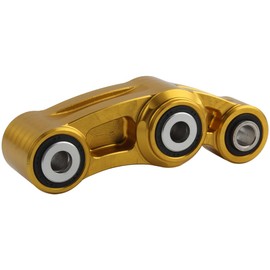 ABCERRSI Suspension Link,Rear Shock Absorbing Linkage Absorber Bracket Replacement For Electric Dirt Bike Sur Ron Ultra Bee Ebike-Gold