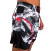 Venum Men's Standard Electron 3.0 Fight Shorts Grey/Red