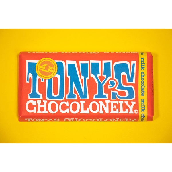 Tony's Chocolonely, Chocolate con Leche - 180 g
