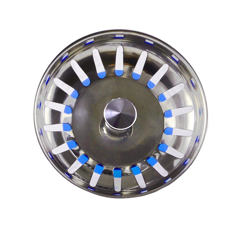 SyiXute 1 Pcs Kitchen Sink Strainer Plug,Thickened Design Stainless Steel