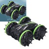 Amphibious Remote Control Car Waterproof Rechargeable Double Sided Tumbling RC