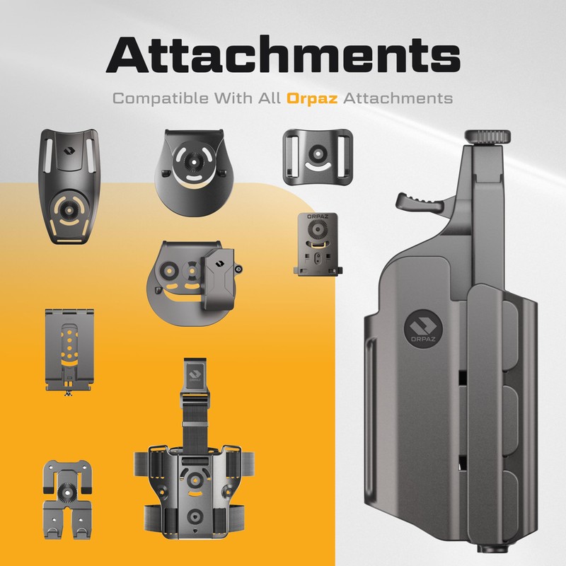 Orpaz T40 Adjustable and Modular Canik TP9 Holster Compatible with