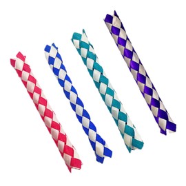 12Pcs Finger Traps Magical Gimmick Toy Assorted Colors Classic Wooden Finger Traps for Birthday Party Favors and Supplies