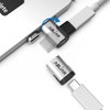 Ablian USB C Magnetic Adapter 2 Pack, Straight and 90