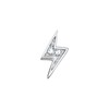 Thomas Sabo Single Stud Earrings Lightning 925 Sterling Silver H2217,